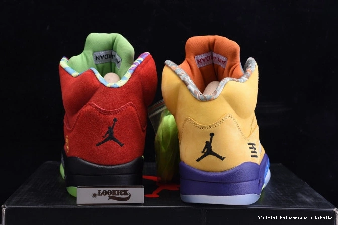 Official Maikesneakers Retro 5 Jordan What CZ5725-700 The 0709